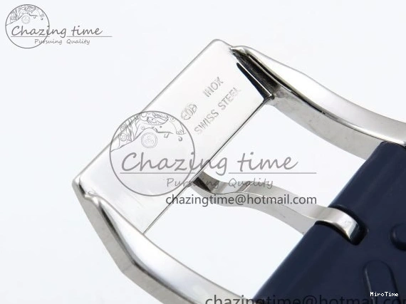 MIROTIME 0103 Casual Portuguese Chrono IW3716 Z+F 1:1 Best Edition White Dial on Blue Rubber Strap A 7016